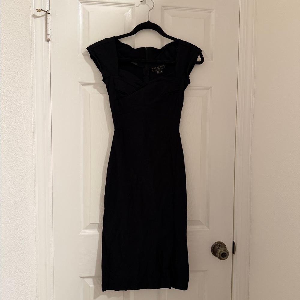 Stop Staring Black Mad Style Bodycon Dress